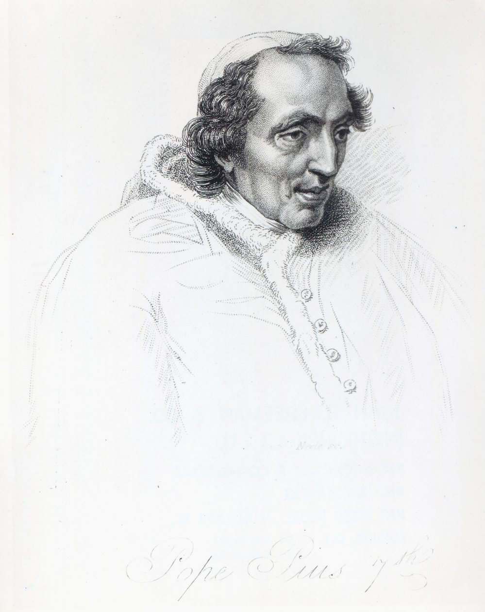 Papst Pius VII von English School