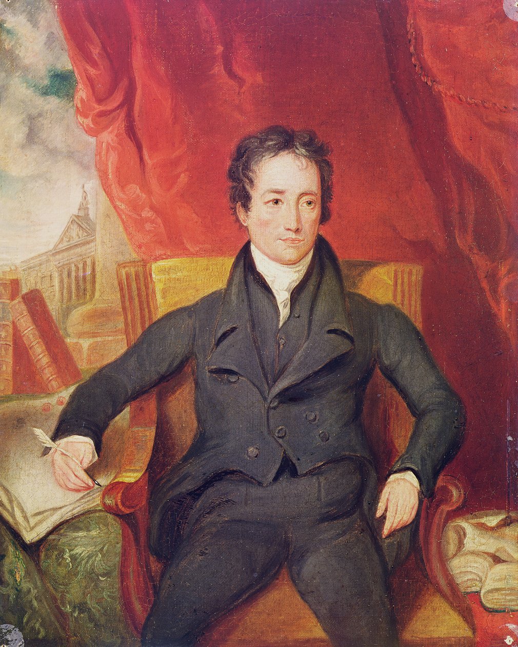 Porträt von Charles Lamb (1775-1834) von English School