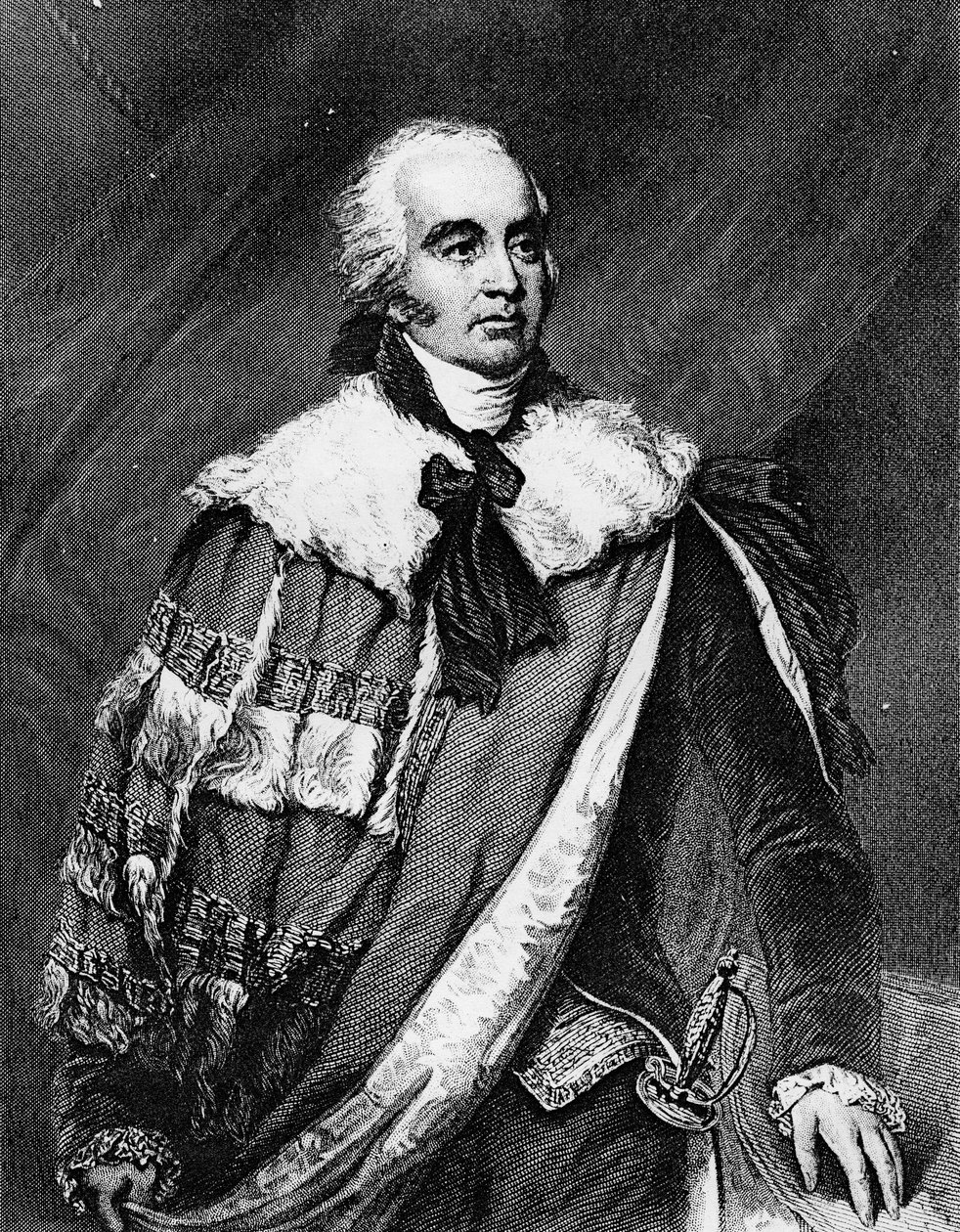 Porträt von Gilbert Eliot von English School