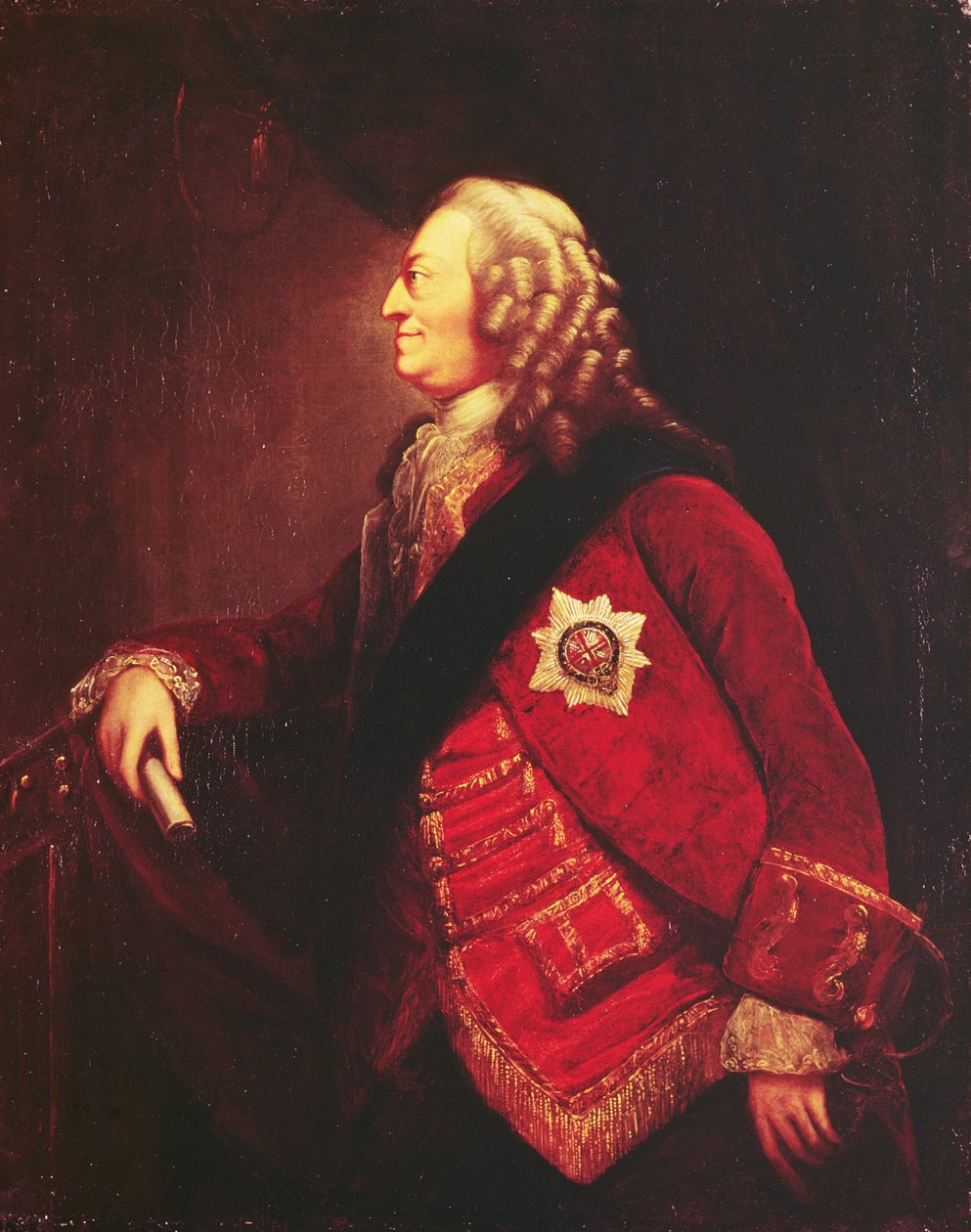 Porträt von König Georg II. von English School