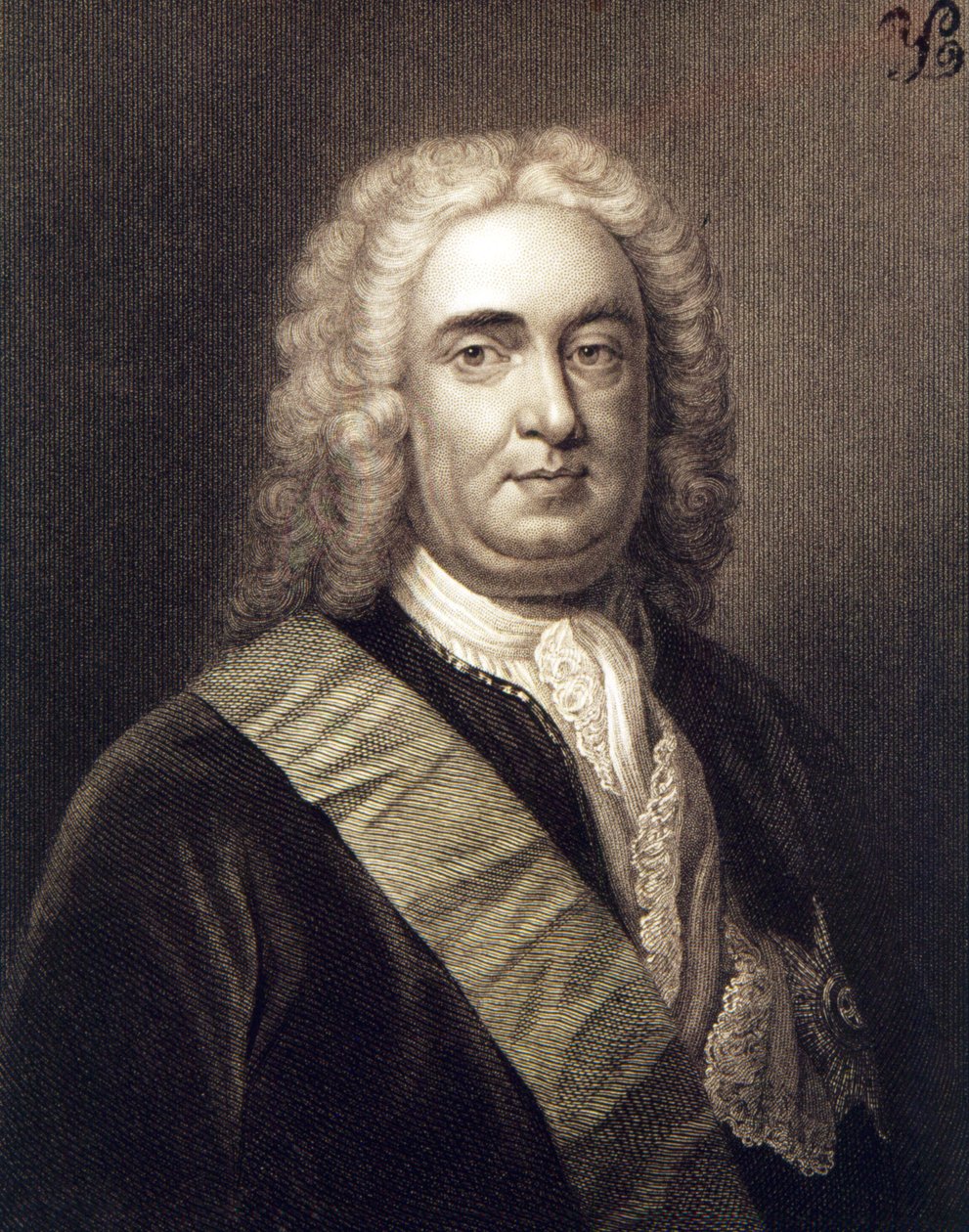 Robert Walpole (1676-1745), 1. Earl of Orford von English School