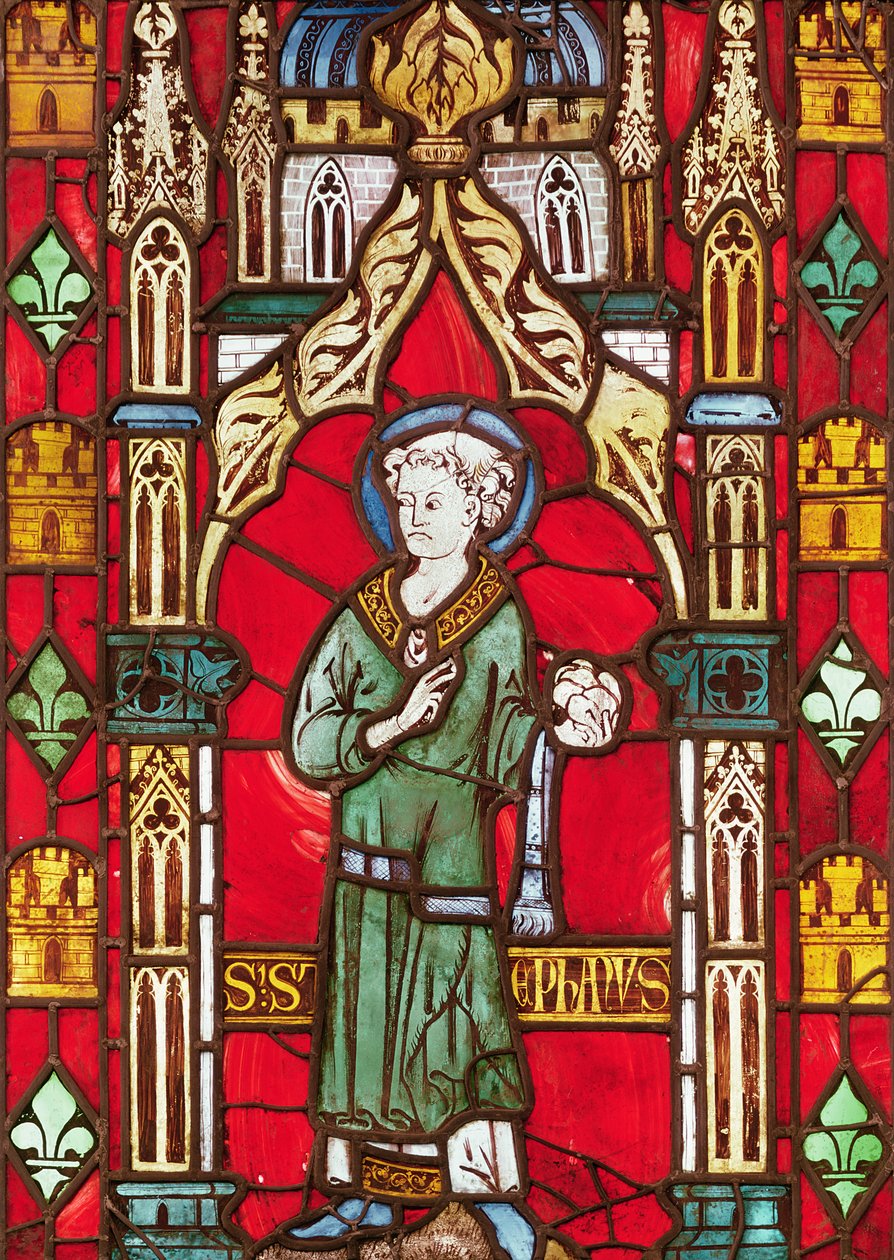 St. Stephanus, 1289-1296 von English School