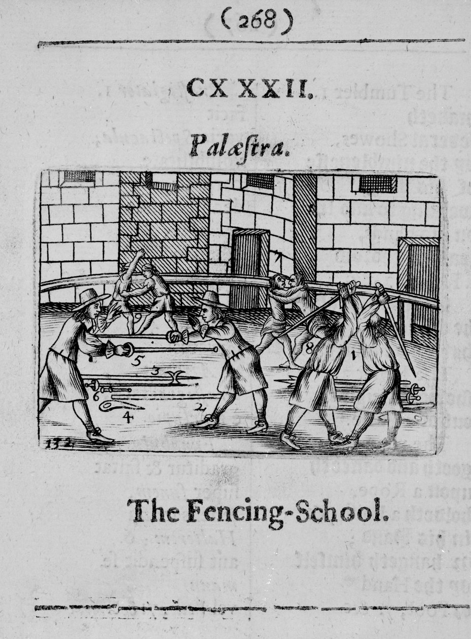 Die Fechtschule von English School