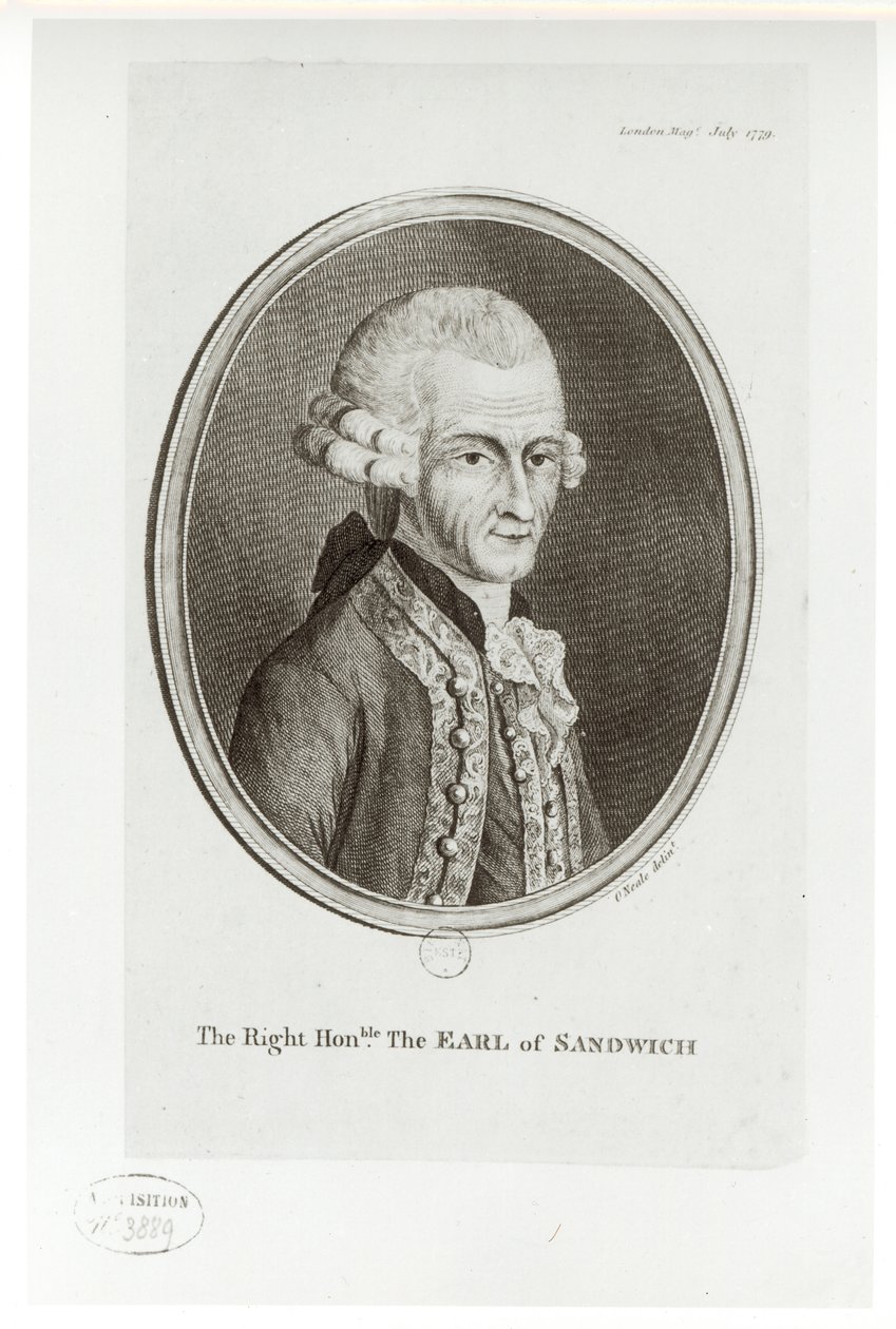 Der vierte Earl of Sandwich (1718-92) von English School