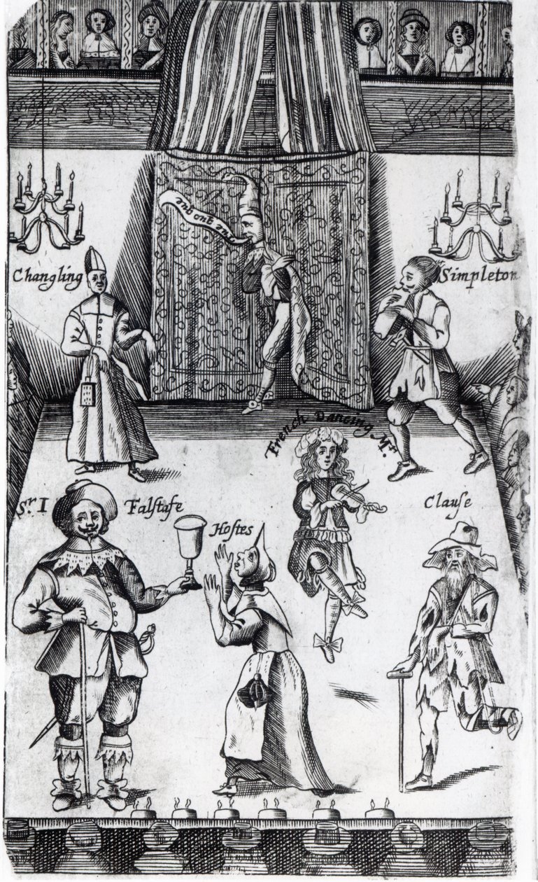 Die Witzigen, oder, Sport auf Sport, 1662 von English School