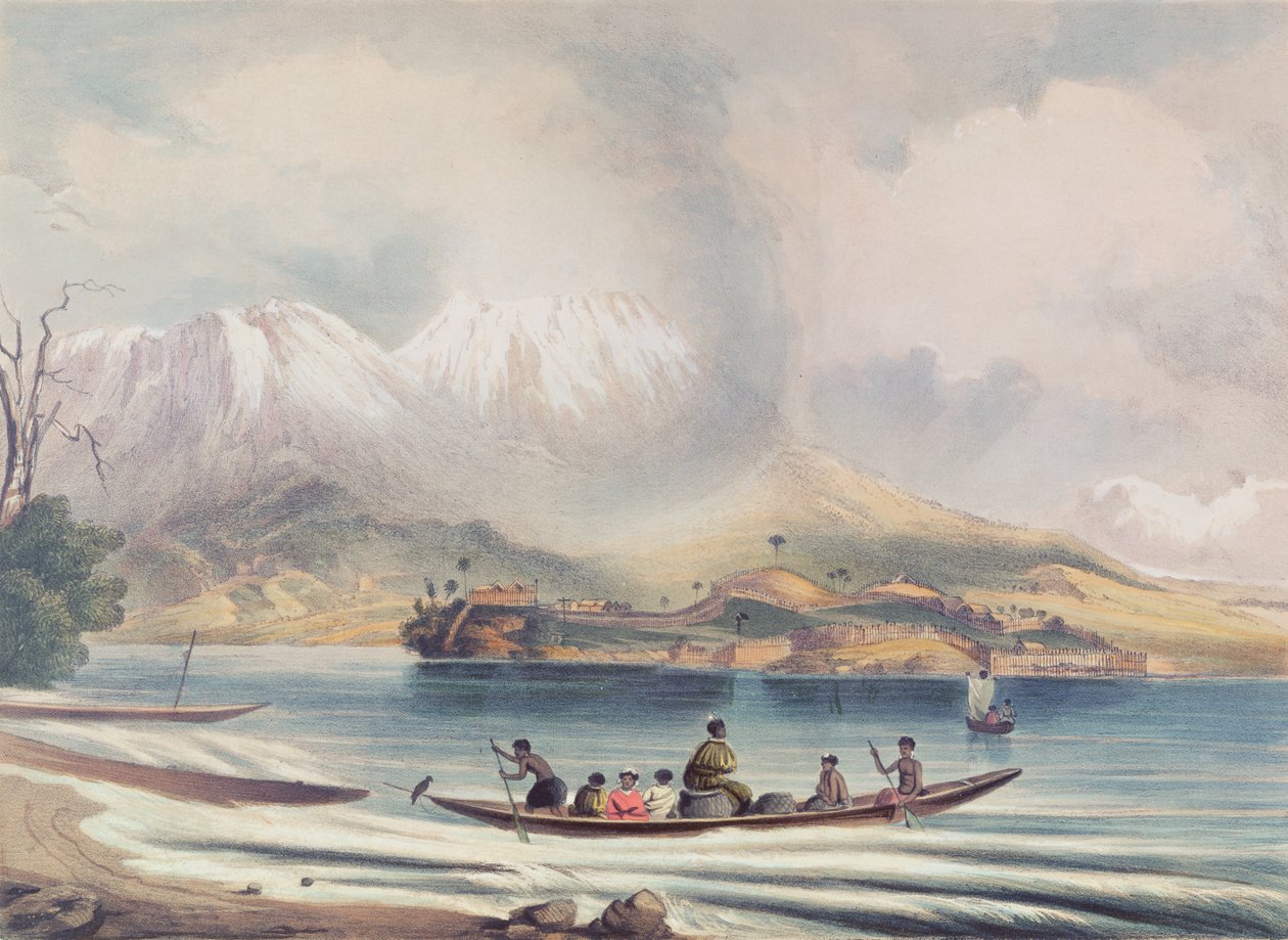 Vulkan Tongariro, Neuseeland von English School