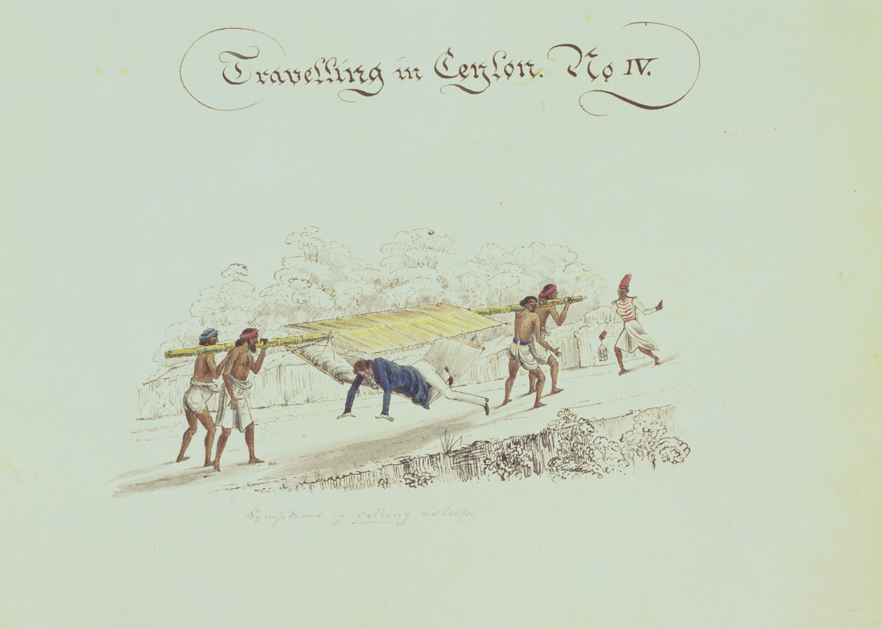 Reisen in Ceylon Nr. IV, ca. 1835 von English School