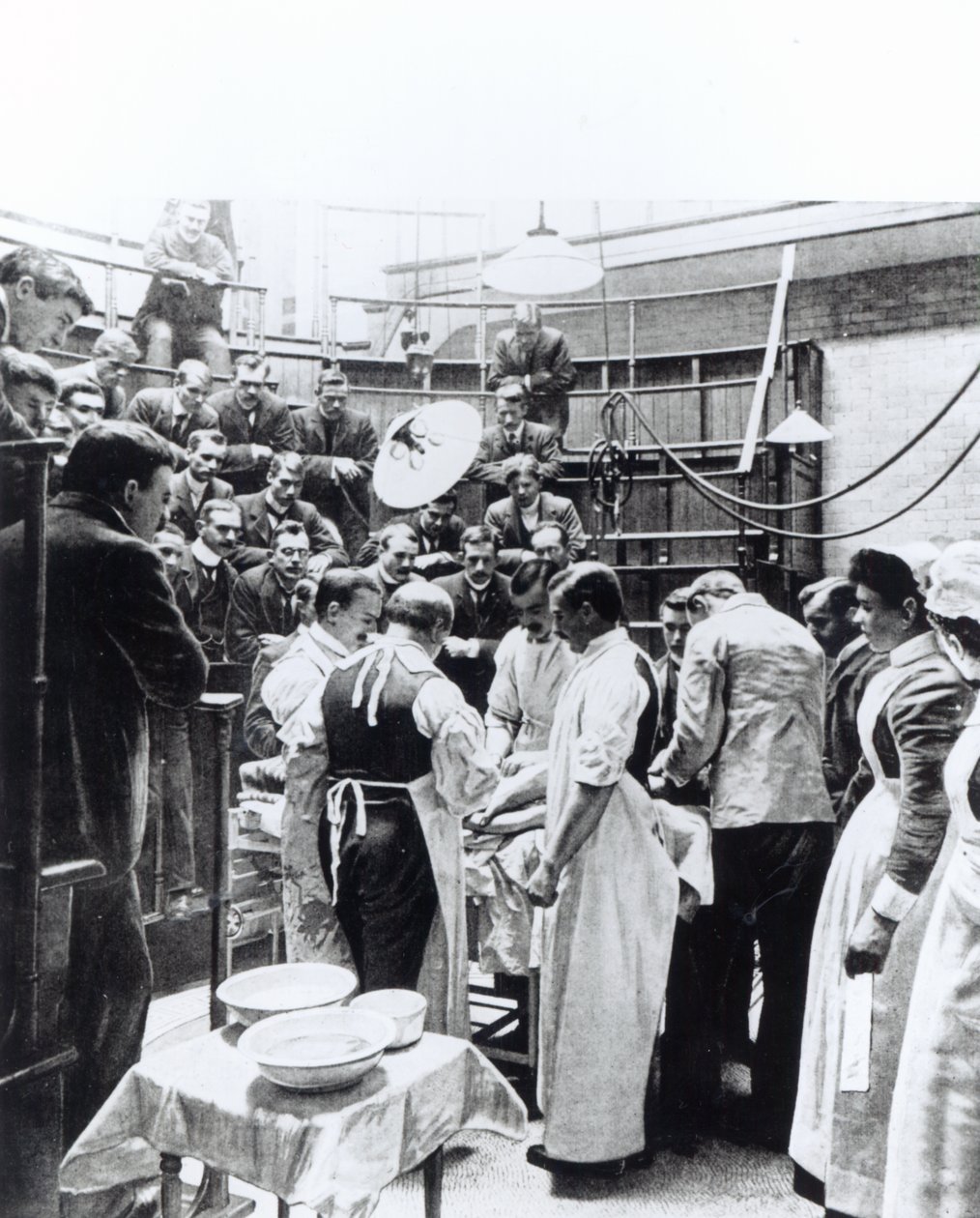 Eine Operation im Charing Cross Hospital von English Photographer