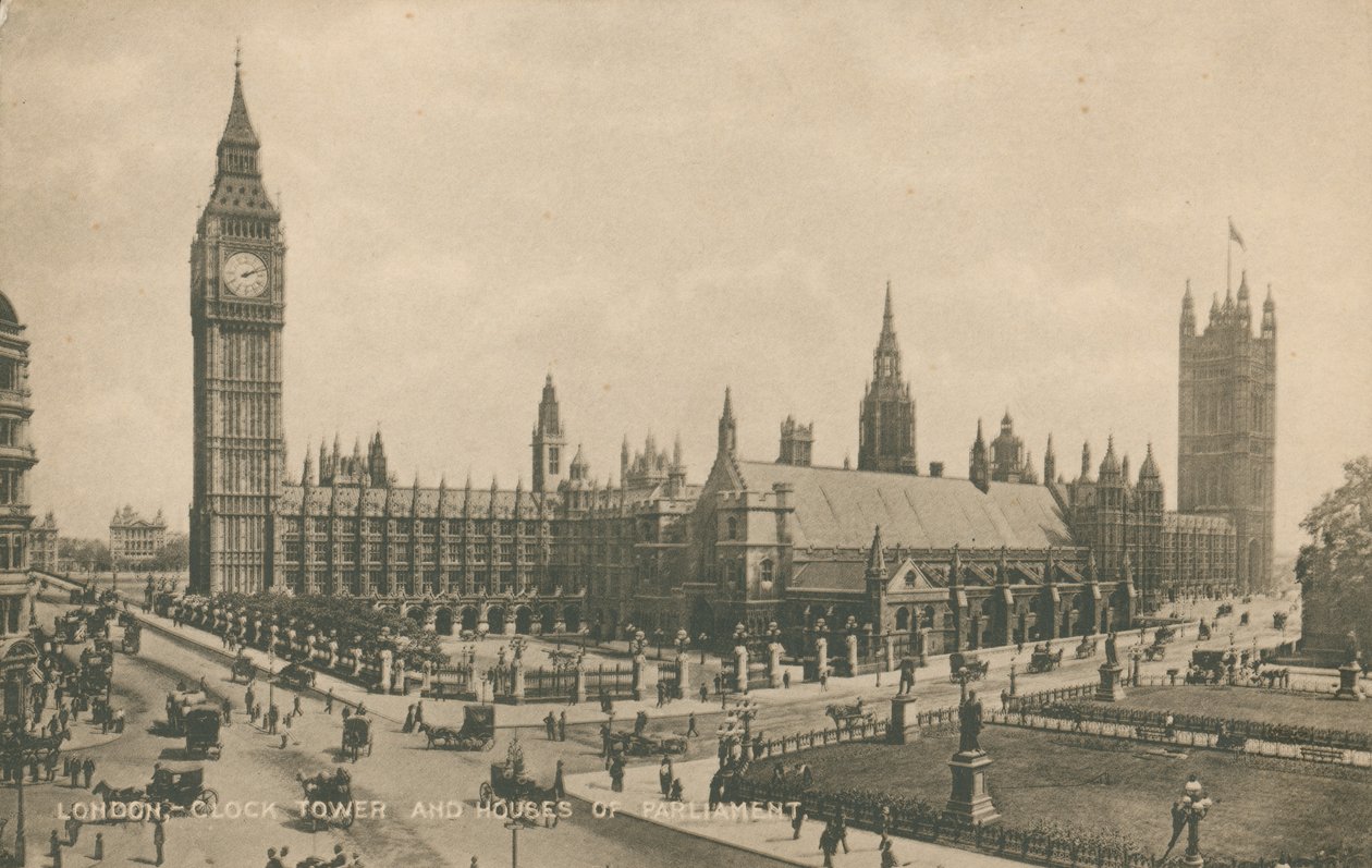 Big Ben, Houses of Parliament von English Photographer