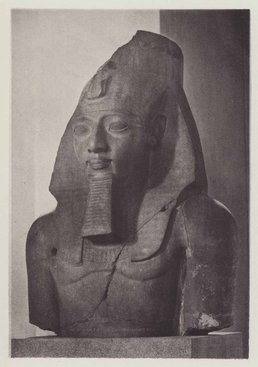 Kolossaler Kopf von Ramses II von English Photographer