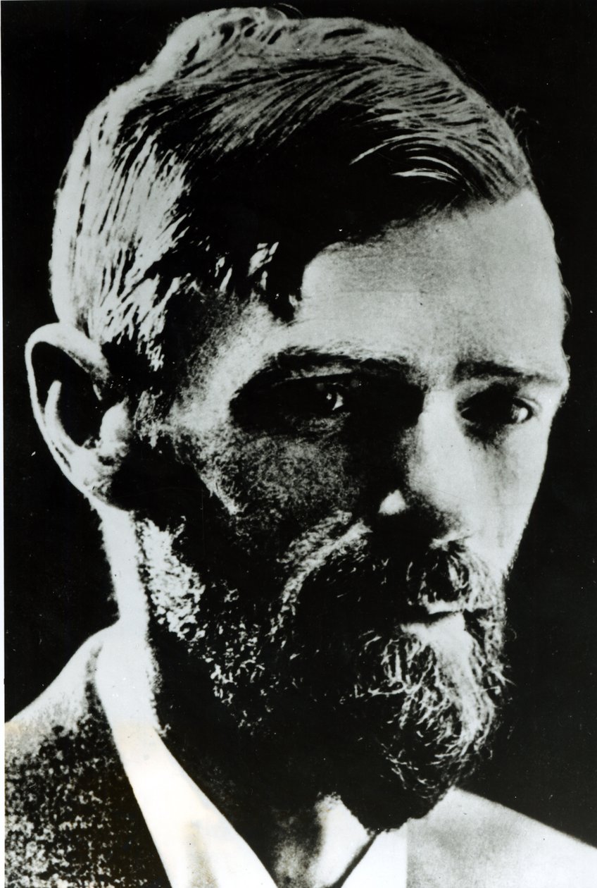 David Herbert Lawrence (1885-1930) von English Photographer