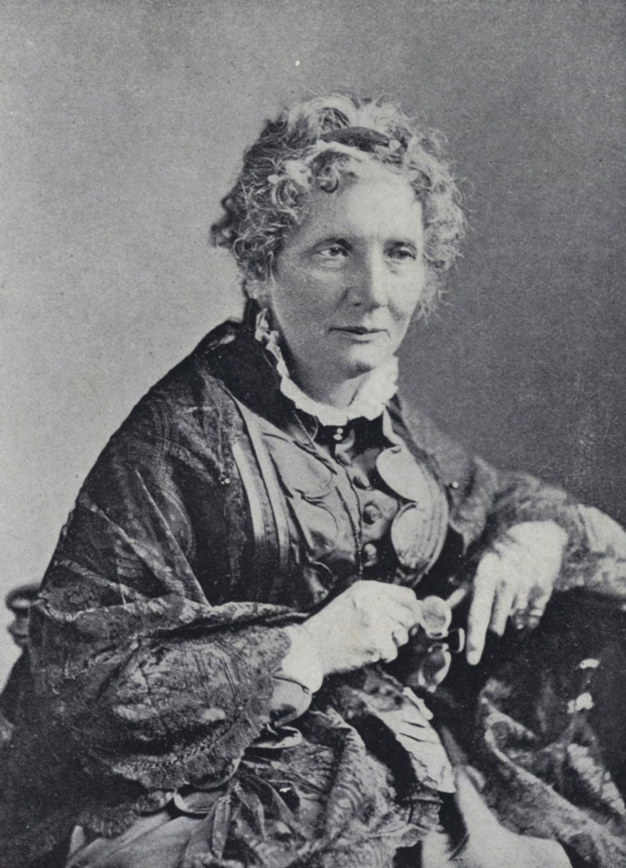 Harriet Beecher Stowe von English Photographer