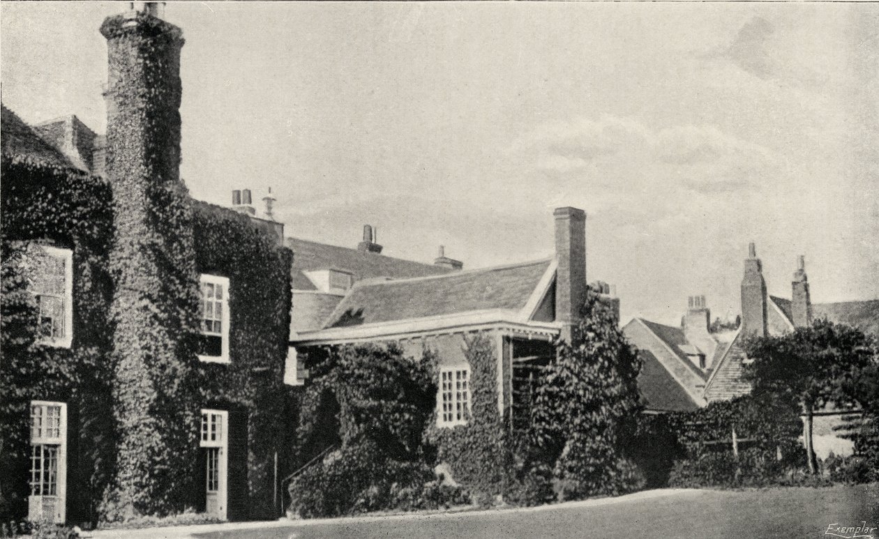 Haus von Henry James (1843-1916) in Rye von English Photographer