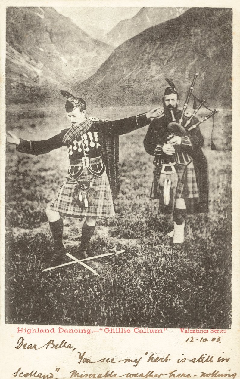 Highland-Tanz - "Ghillie Callum" von English Photographer