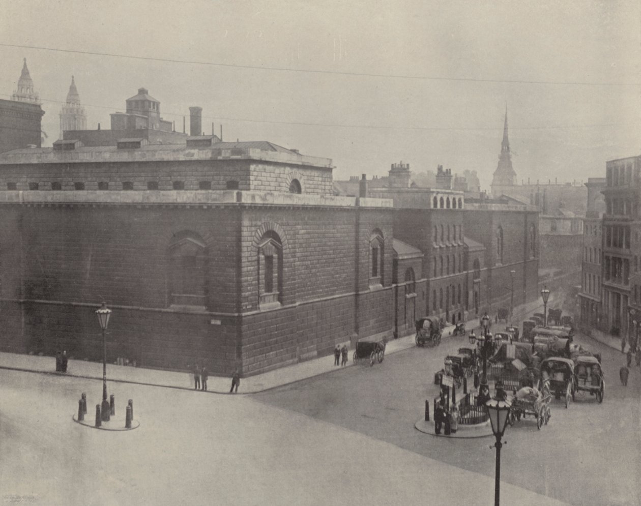 Newgate-Gefängnis von English Photographer