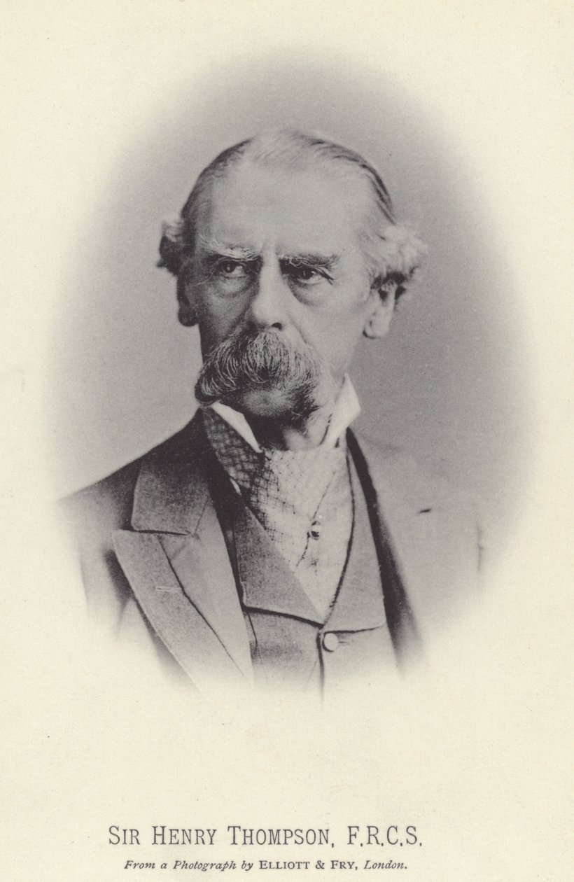 Sir Henry Thompson, FRCS von English Photographer