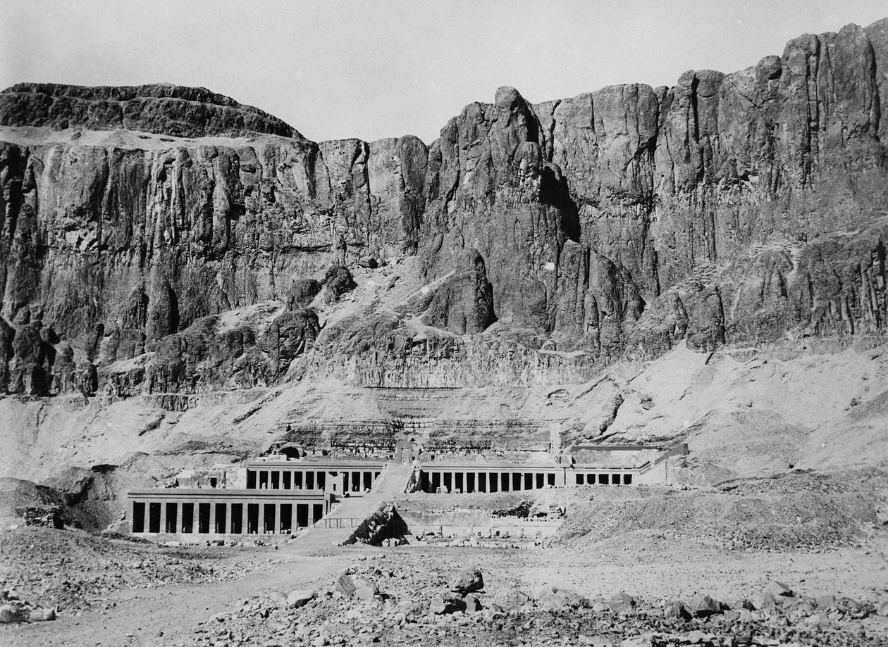 Der Tempel der Königin Hatschepsut von English Photographer