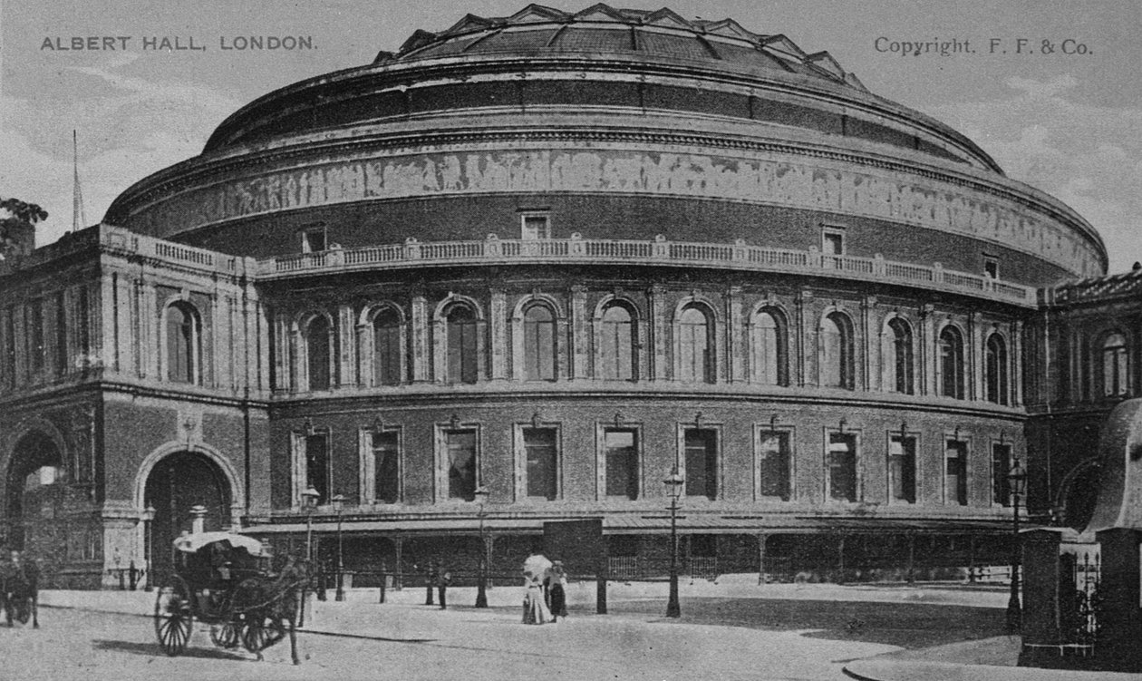 Ansicht der Albert Hall, ca. 1900 von English Photographer