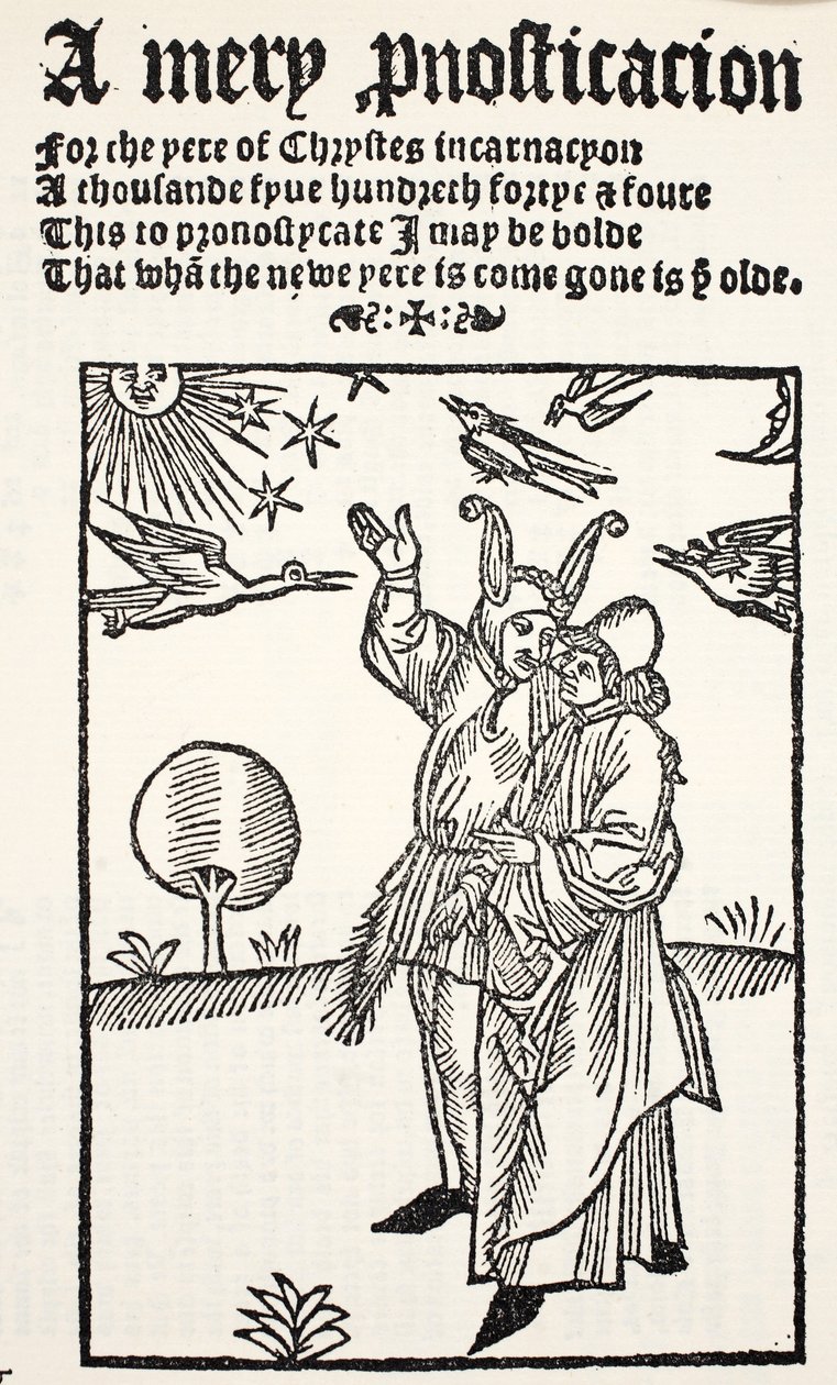 Eine fröhliche Prognostikation für 1544 von English School