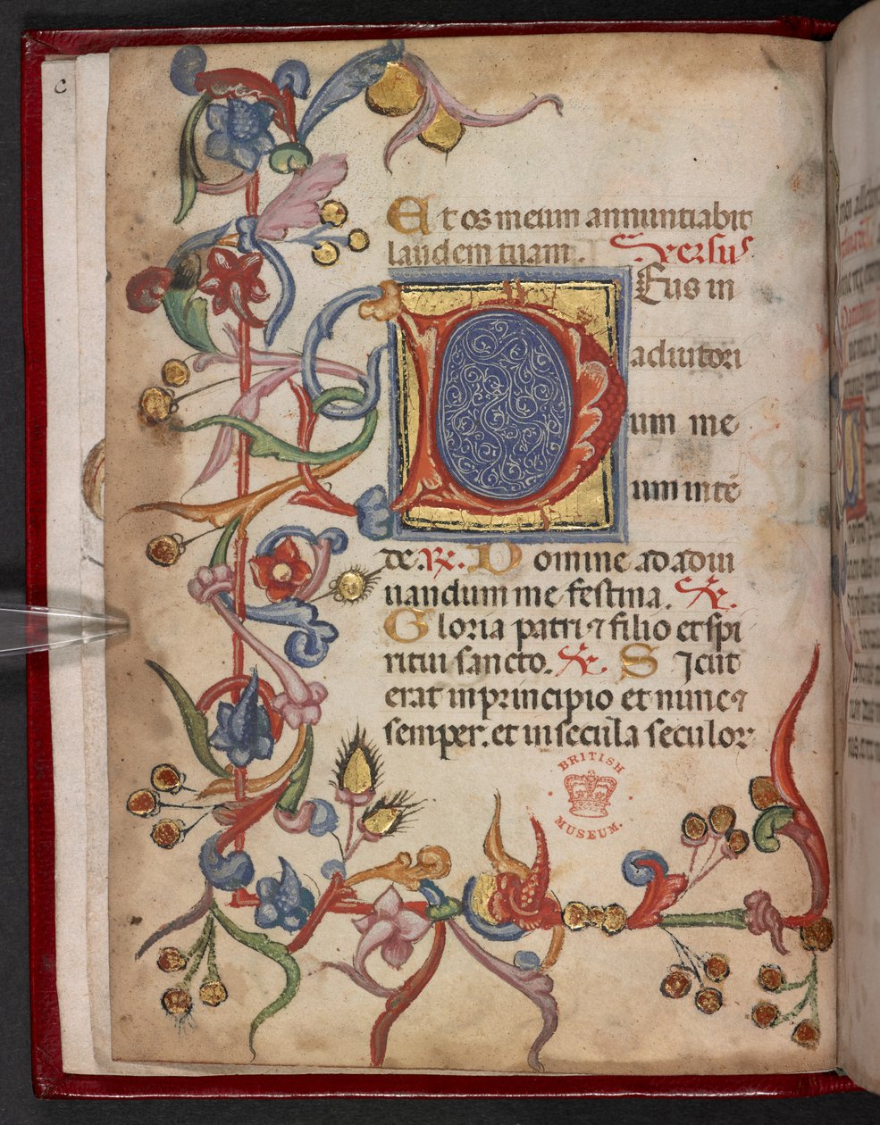 Add. 17466, f.2v von English School