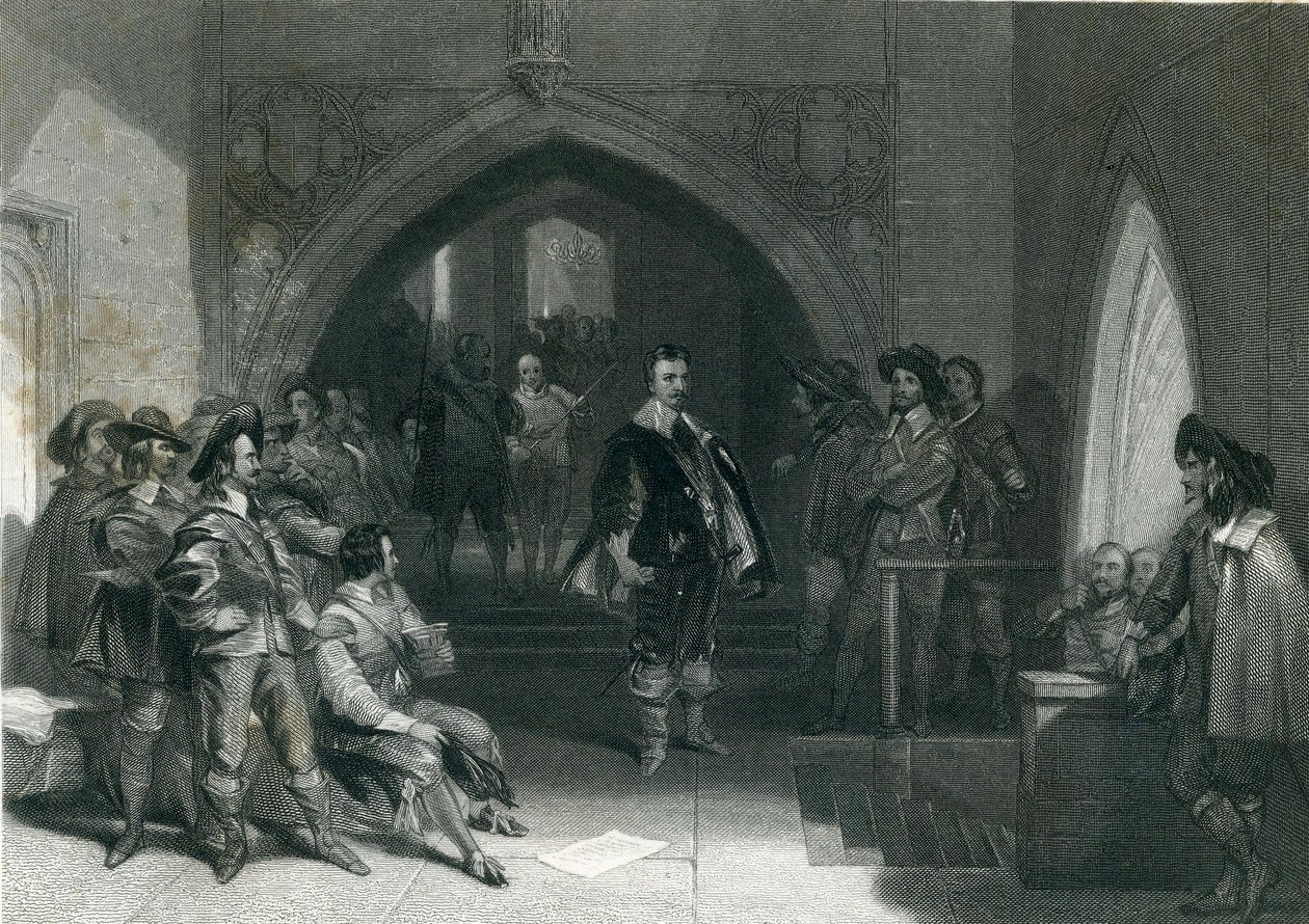 Verhaftung von Lord Strafford, 1640 von English School
