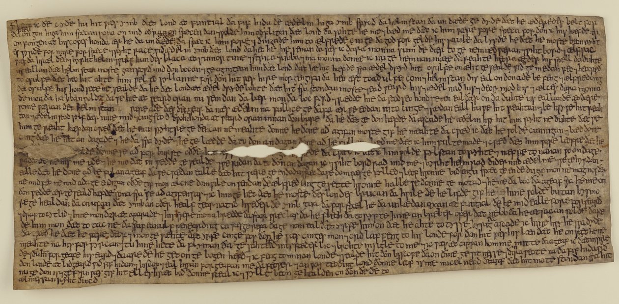 CCA-ChAnt/C/1282 Der Fonthill-Brief, 899x924 von English School