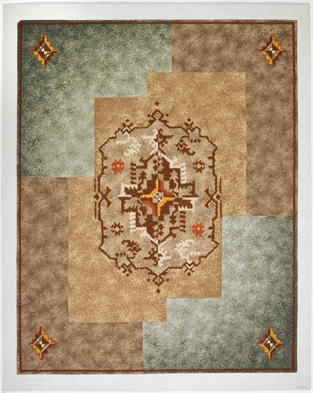 Teppichdesign von English School