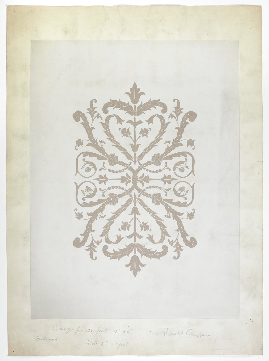 Teppichdesign von English School