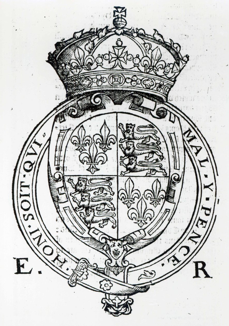 Wappen von Königin Elizabeth I. von English School