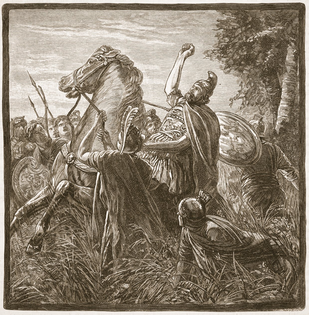 Der Tod des Crassus von English School