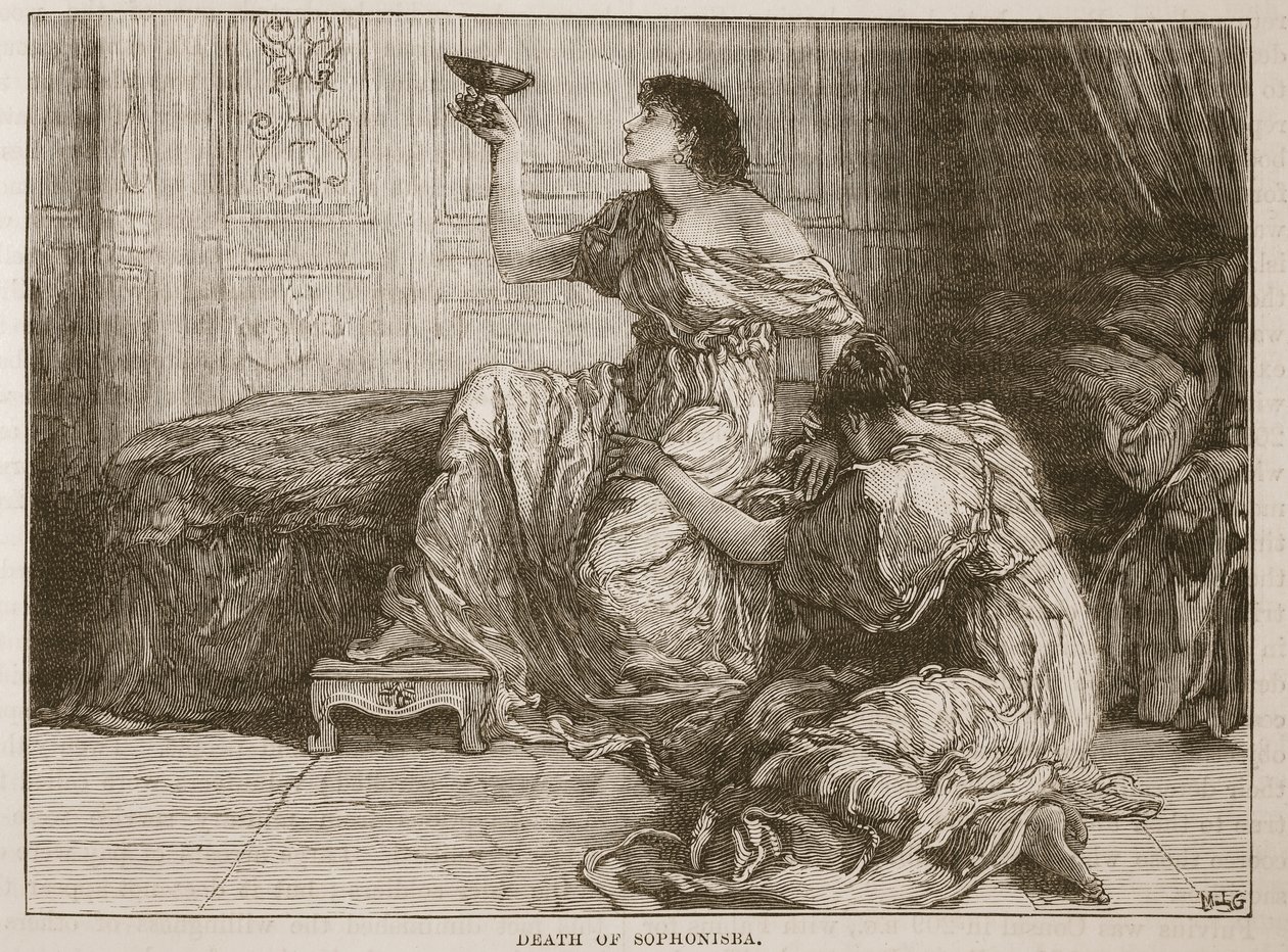 Der Tod der Sophonisba von English School