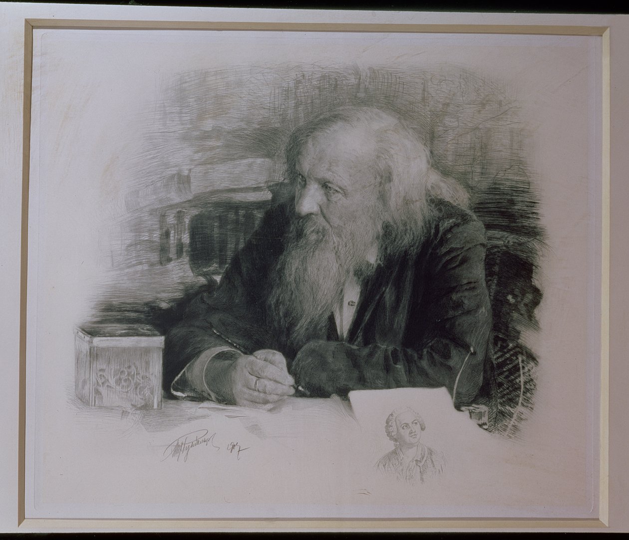 Dimitry Iwanowitsch Mendelejew von English School