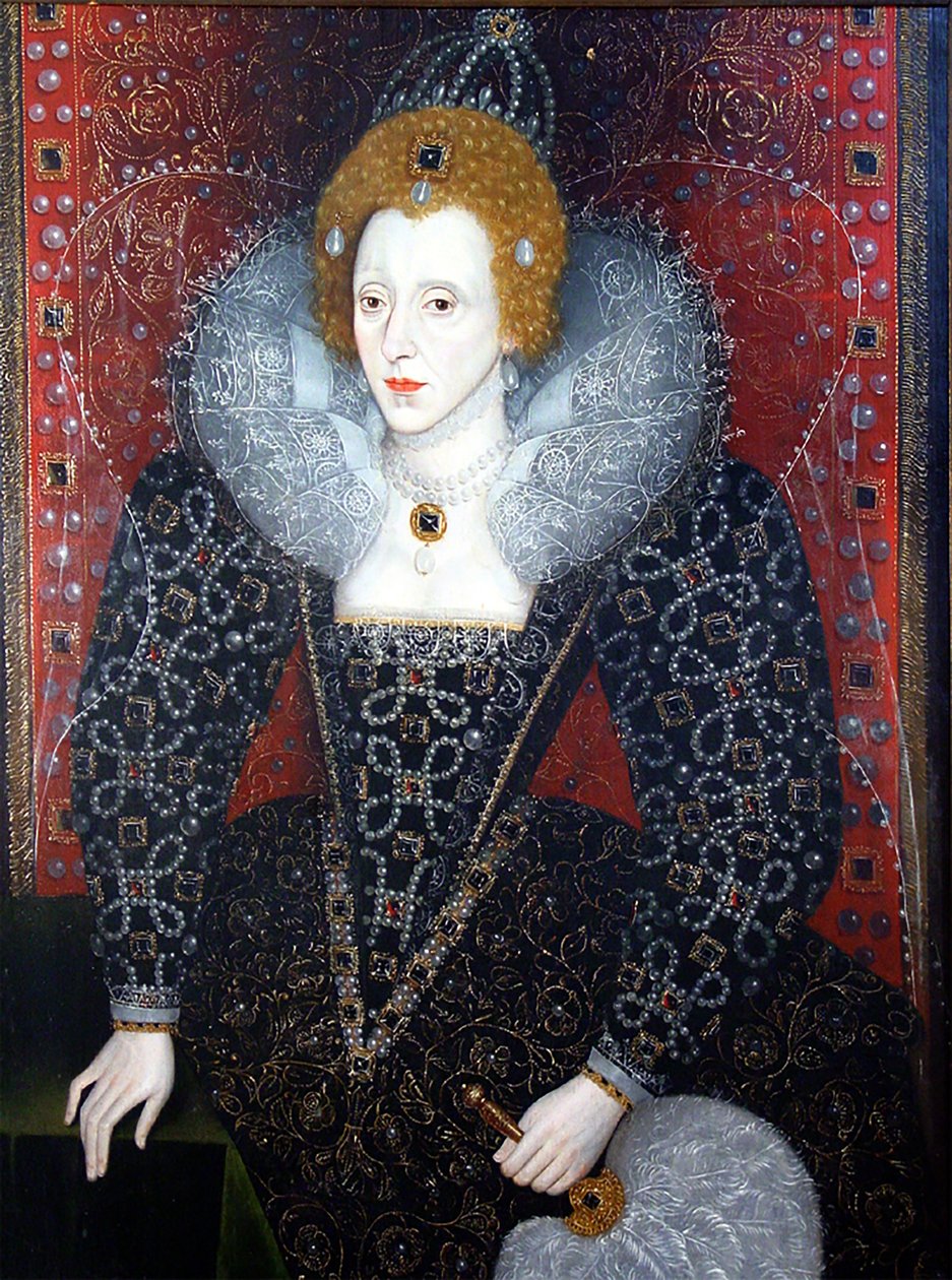 Elisabeth I. (1533-1603), ca. 1590 von English School