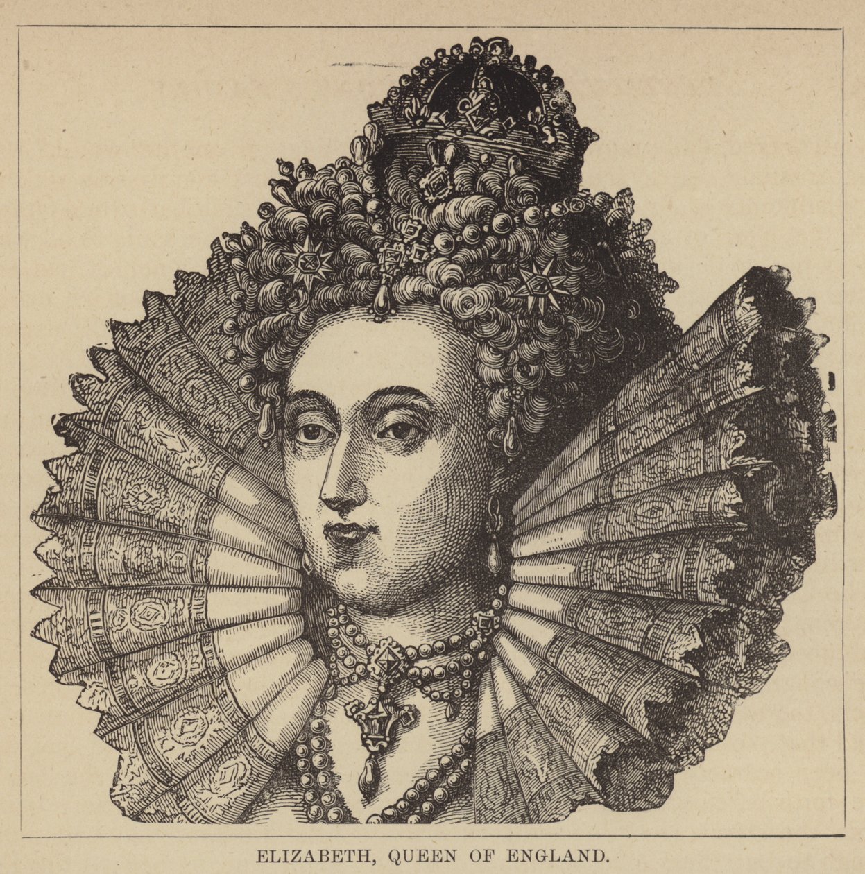 Elisabeth, Königin von England von English School