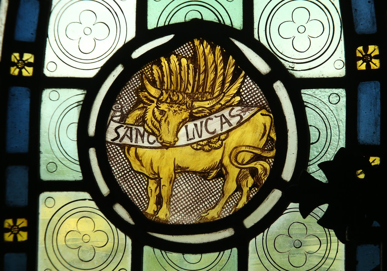 Evangelistensymbol: St. Lukas von English School