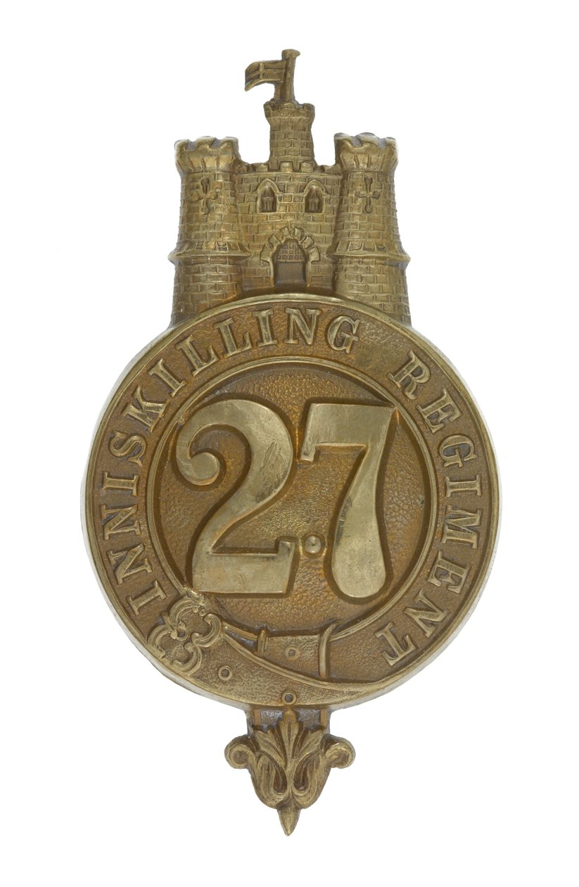 Glengarry-Abzeichen, ca. 1874-81 (Messing) von English School