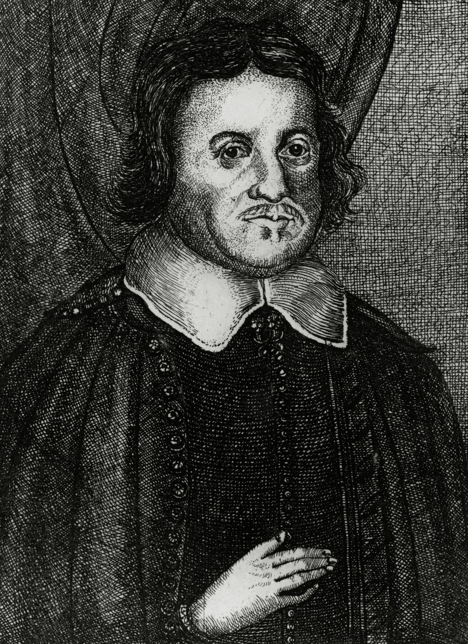 Hugh Peters, gedruckt von Peter Cole, ca. 1655 von English School