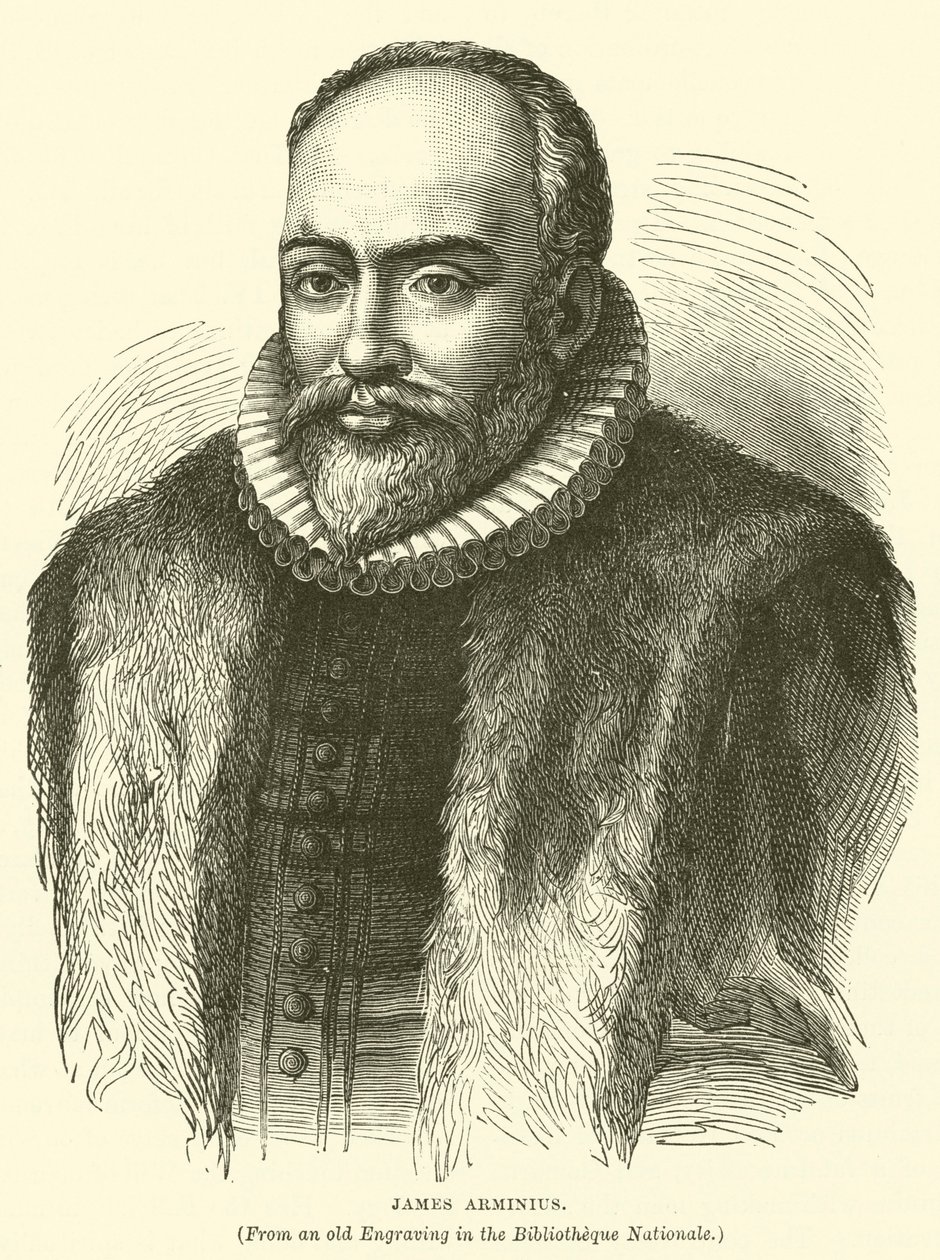 Jakob Arminius (Gravur) von English School