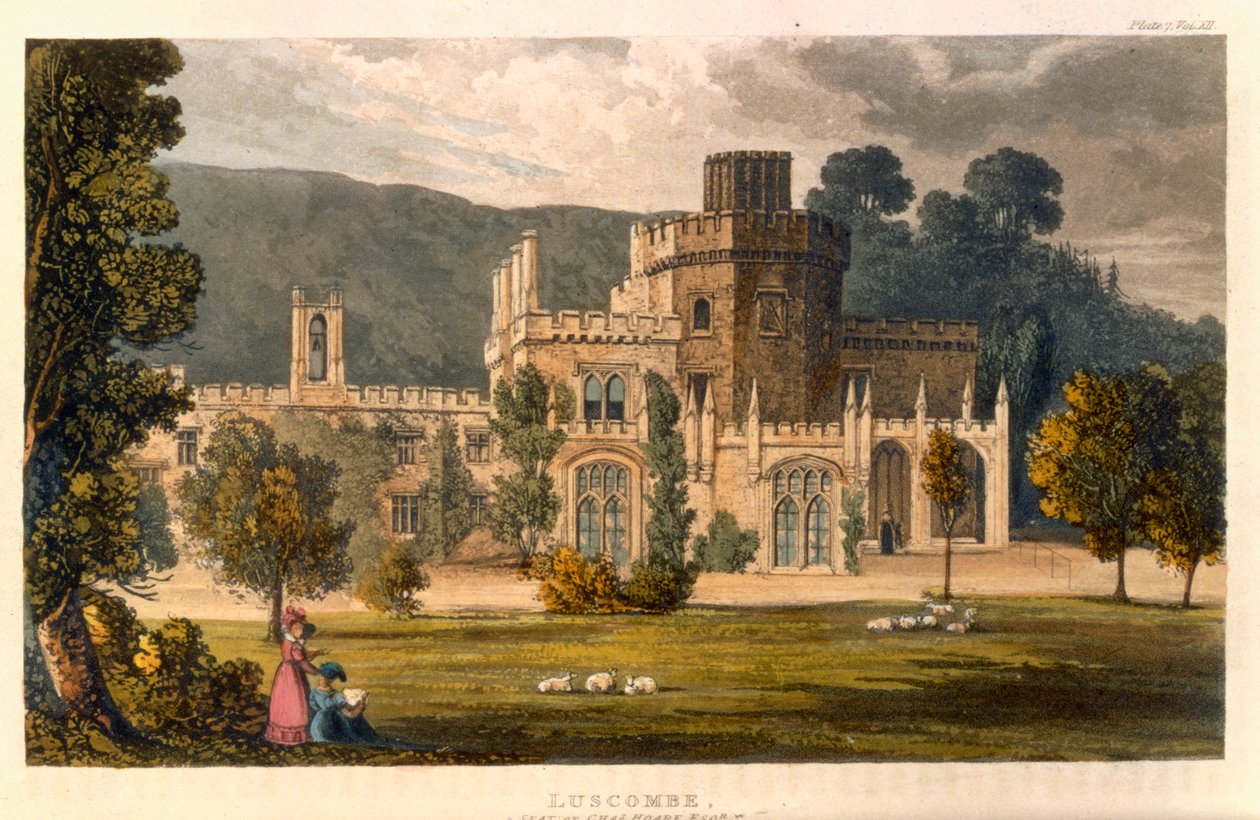 Luscombe Castle, Devon von English School