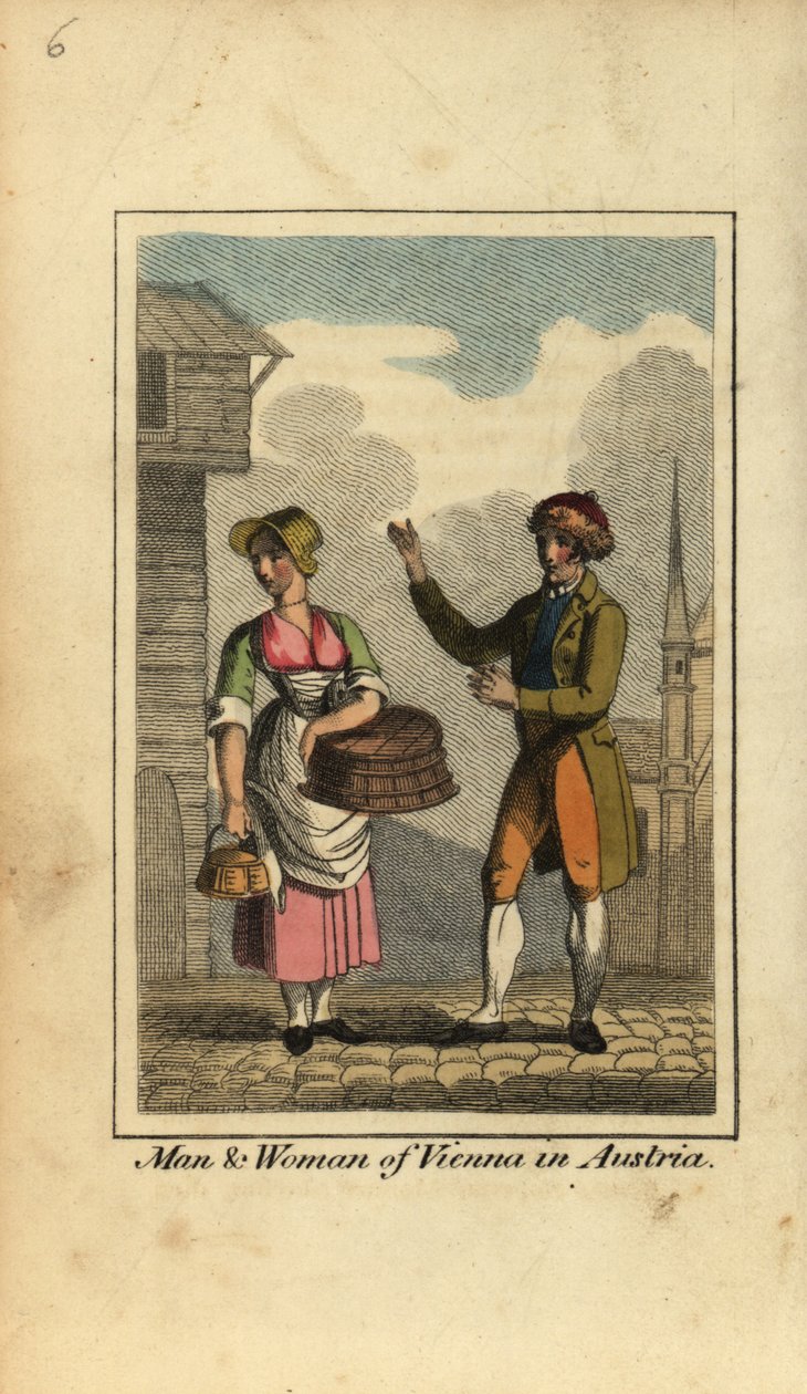 Mann und Frau aus Wien, Österreich von English School