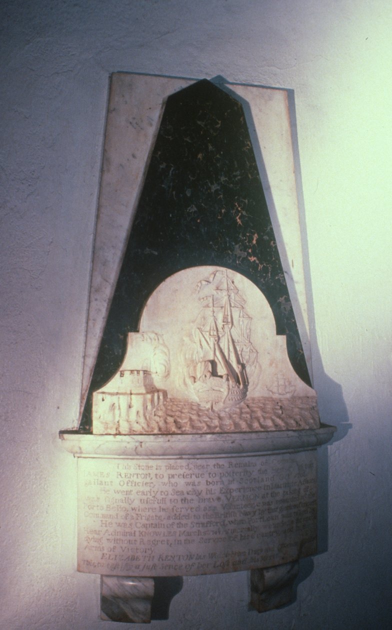 Denkmal für James Renton von English School