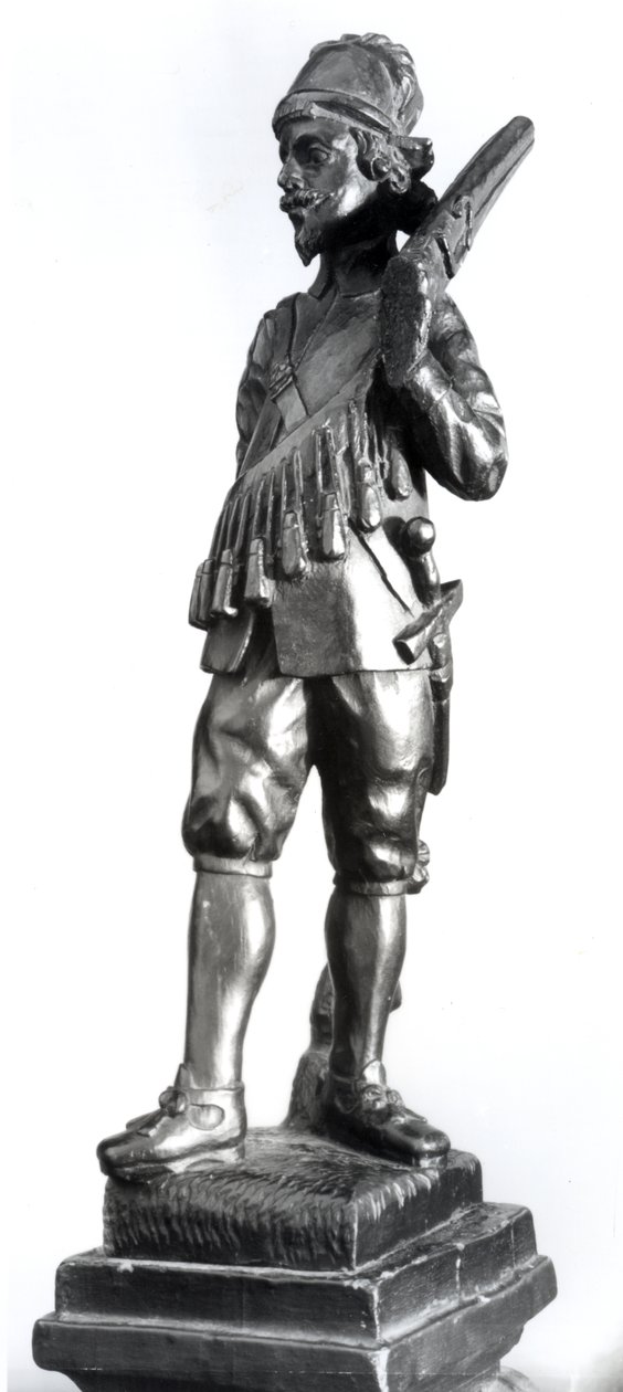 Musketier, 1638 von English School