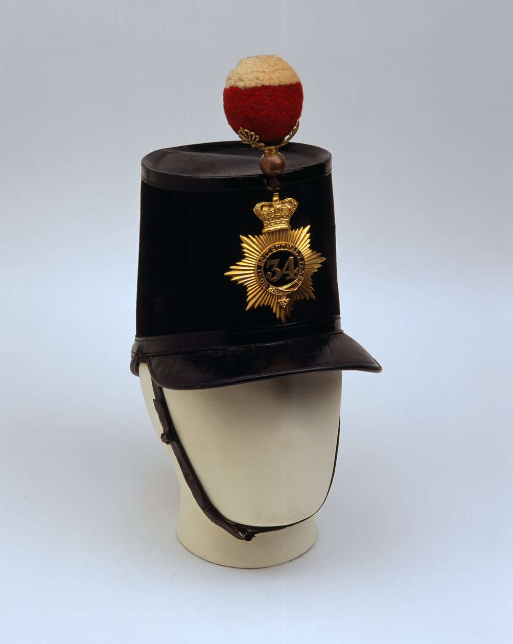 Offiziers-Tschako, Muster 1855 von English School