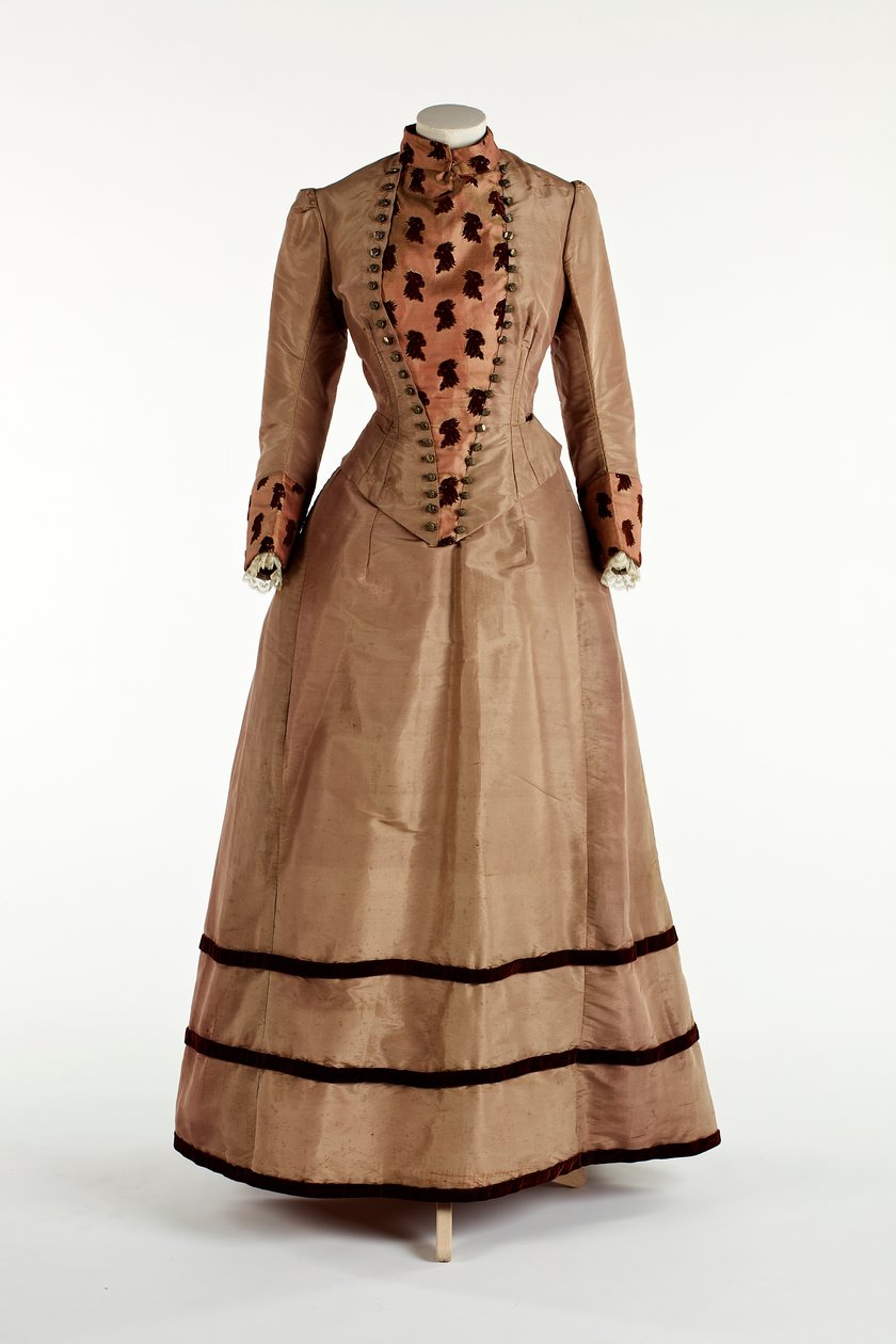 Blasses Pflaumenkleid, ca. 1885 von English School