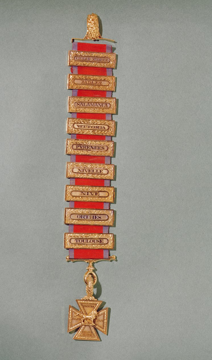 Halbinsel-Goldkreuz, ca. 1813 von English School