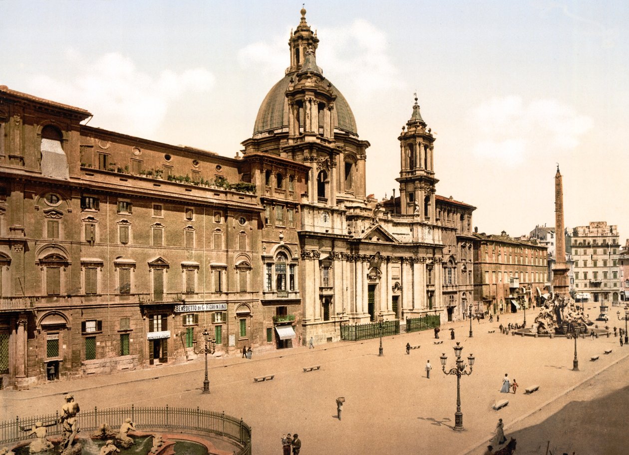 Piazza Navona, Rom von English School