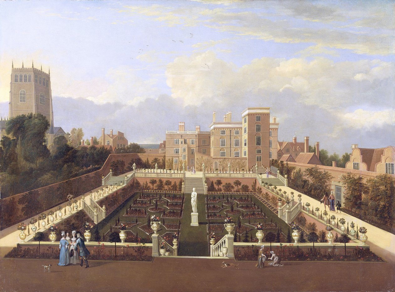 Pierrepont House, Nottingham, ca. 1708-13 von English School