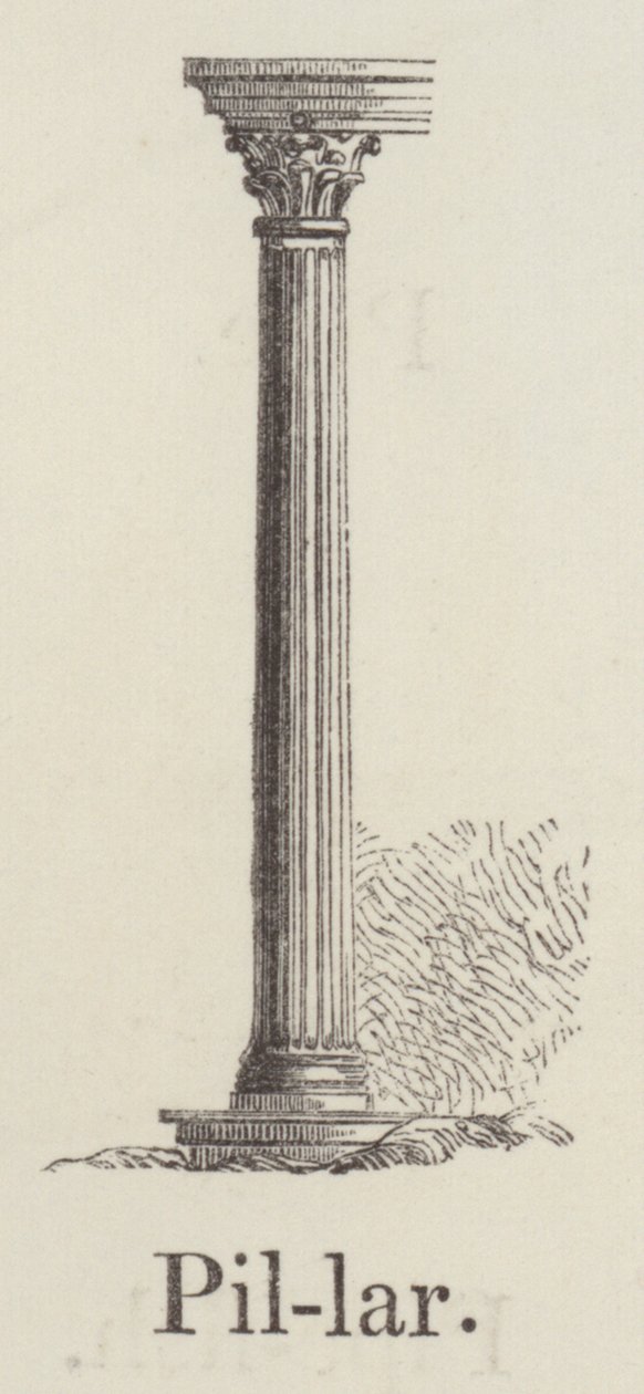 Säule (Gravur) von English School