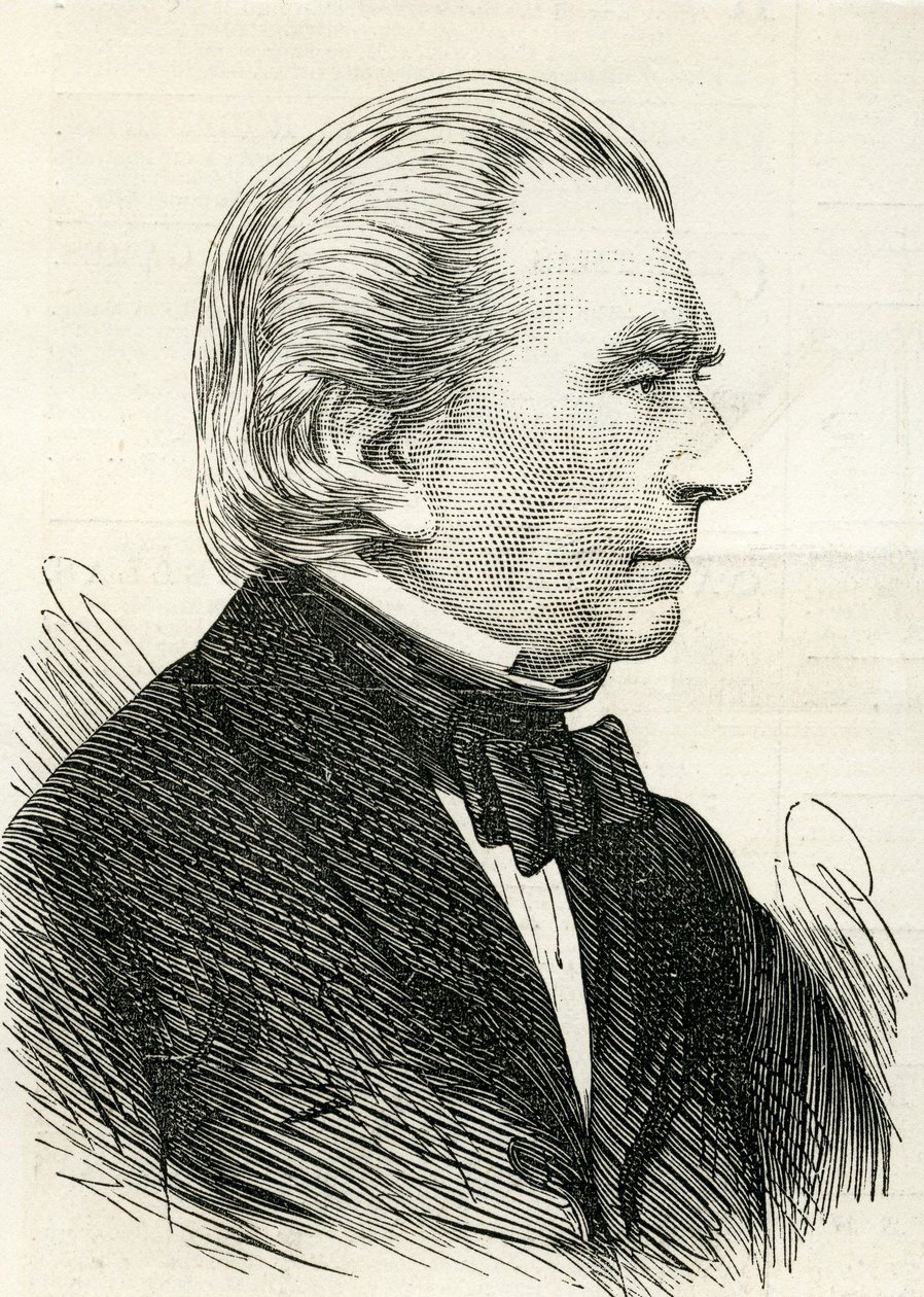 Porträt von Charles Blacker Vignoles, 1875 von English School