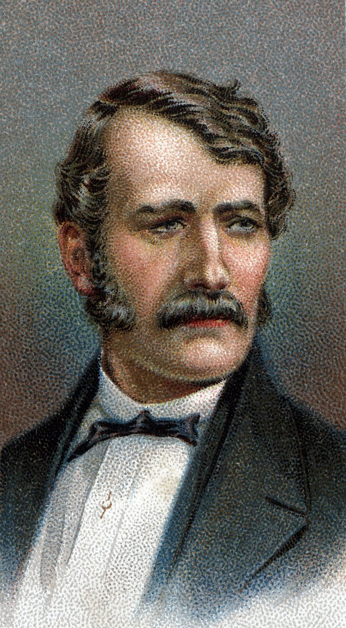 Porträt von David Livingstone von English School